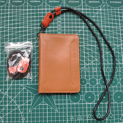 VbusiL41 Travel Passport Holder With Lanyard