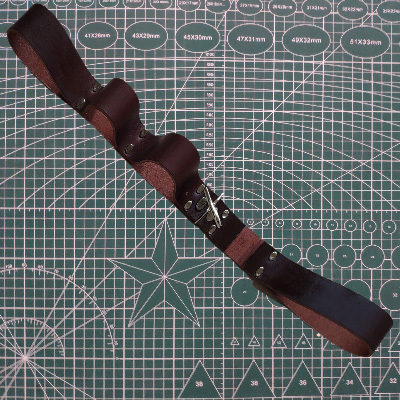 VbusiL88 Leather Customized Strap With Hook