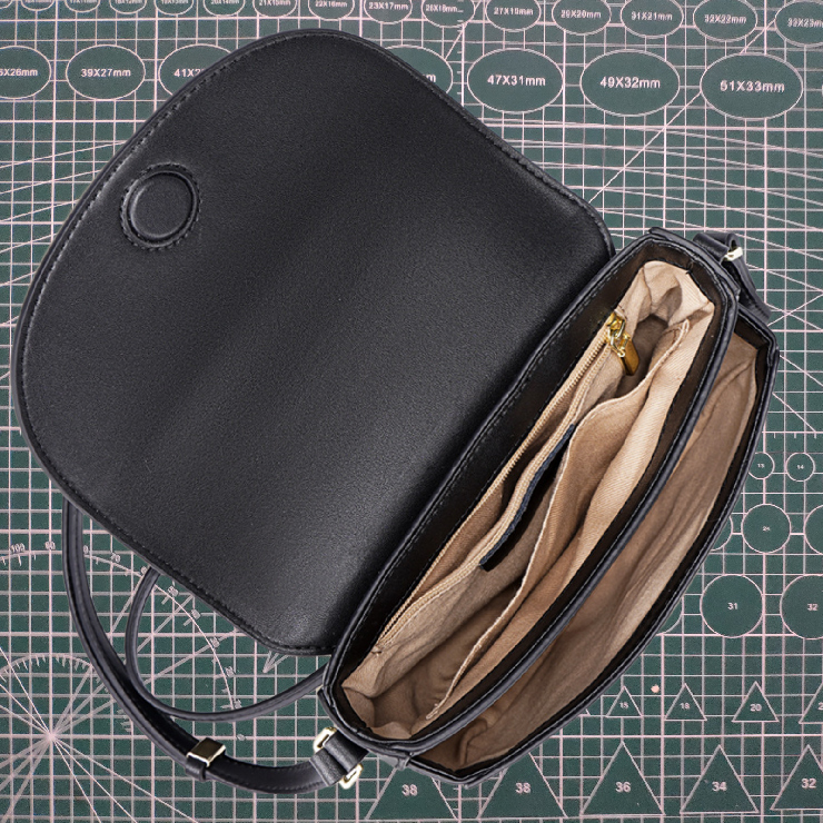VbusiL31 Leather Lady Shoulder Side Pouch