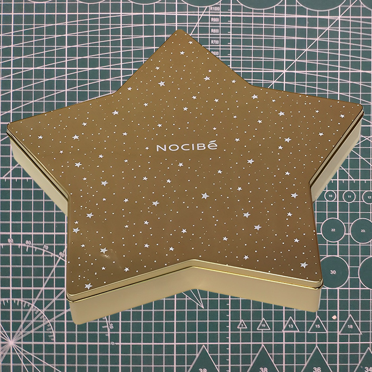 VbusiC7 Christmas Tinplate Star Big Box