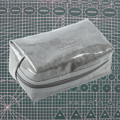 VbusiT3 Tyvek Paper and TPU Cosmetics Bag