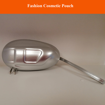 VbusiE18 Grey Ball Shape Cosmetic Eva Pouch